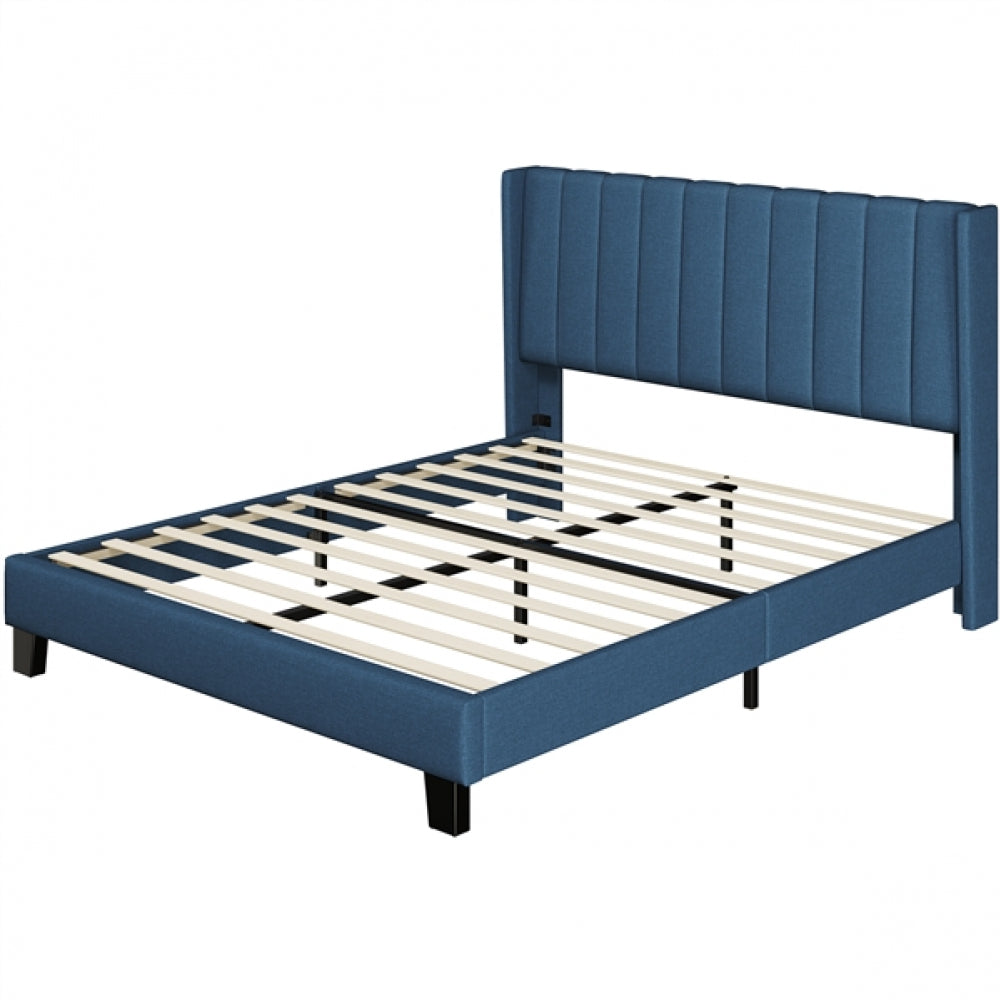 Queen Size Bed Frame Classic Metal Platform Bed Frame