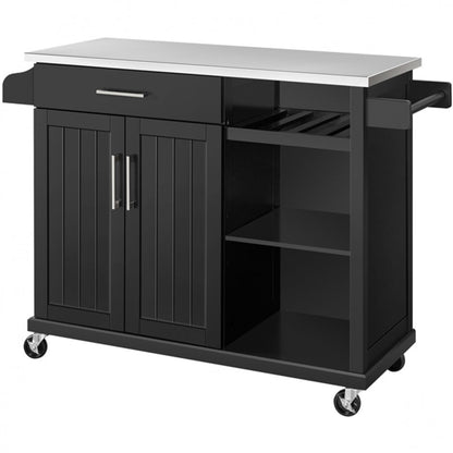 Kitchen Cart stainless steel top