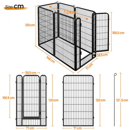 120cm Tall Dog Playpen Panels