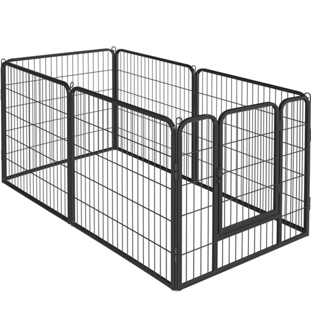 18 Panels Heavy Duty Dog Play Pen Dog Exercise Pen