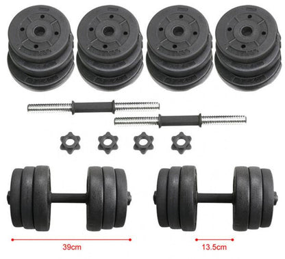 Man Workout Body Building Training Home Dumbbell Set 20 KG