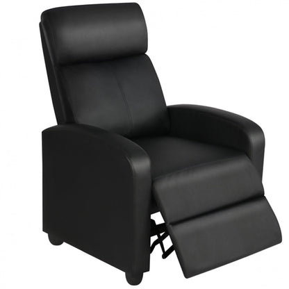 1 pair PU Leather Recliner Chairs