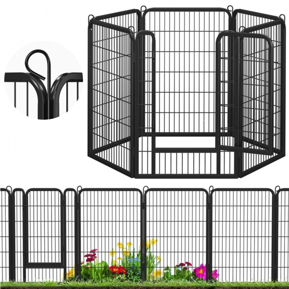 6 Panels Dog Playpen