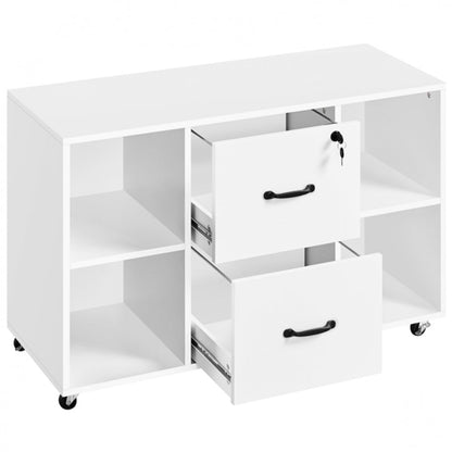 Vintage File Cabinet Mobile Letter Size File Cabinet