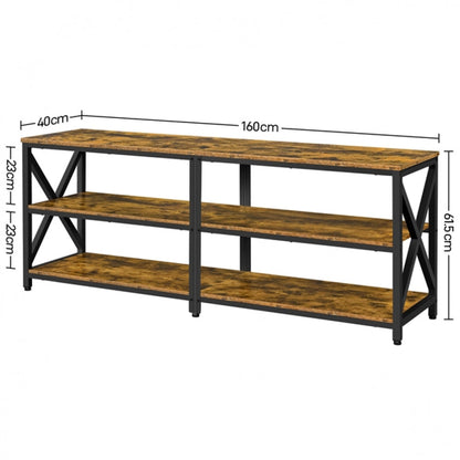 Vintage 3-layer TV Stand for TV up to 70 Inches
