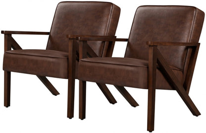 2pcs Accent Chair Armchair Lounge Chair
