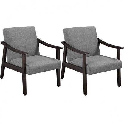 1 Pair Accent Armchairs