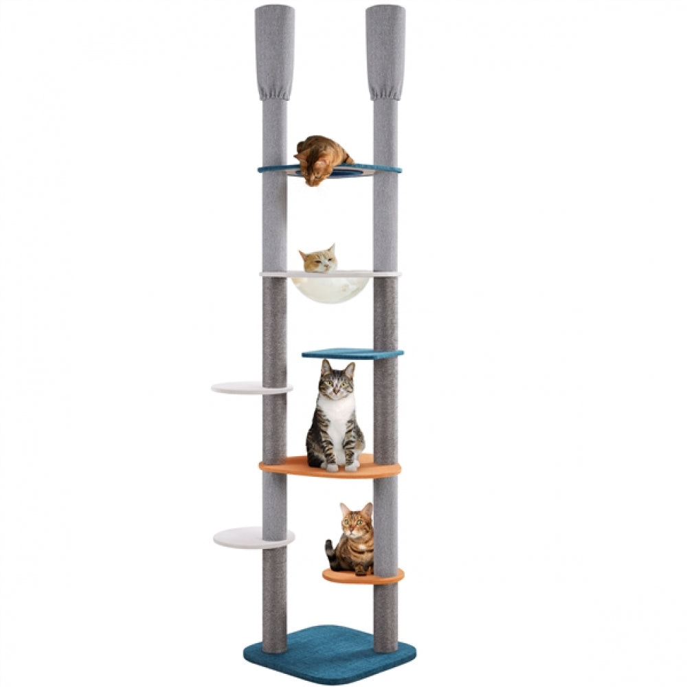 8-8.6FT Floor-to-Ceiling Cat Tree