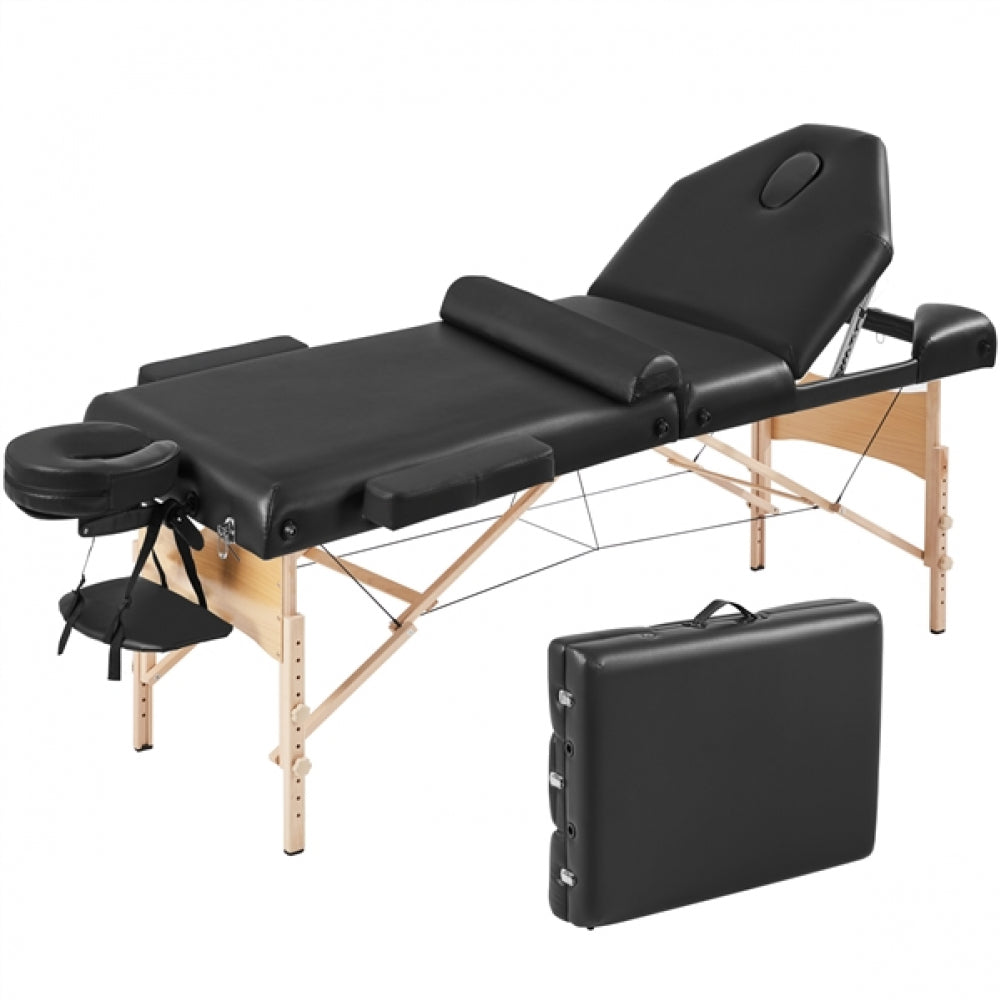 Professional Portable Massage Bed 3 Folding Massage Table