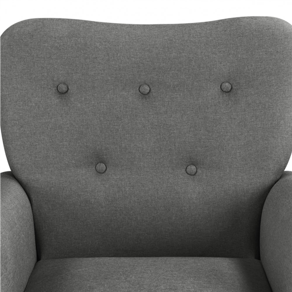 1 Pair Mid-century Modern Accent Chair Armchair