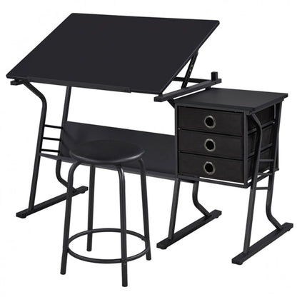 Art Table Drafting Table & Stool Set