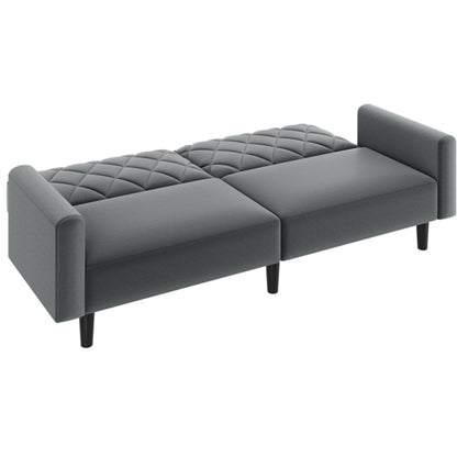 Velvet Convertible Sofa Bed