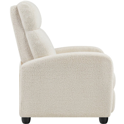 Boucle Recliner Chair Armchair