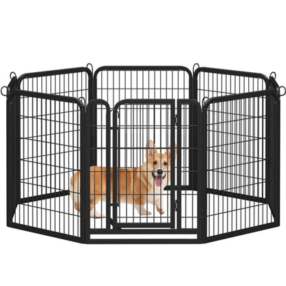 8 Panels Dog Playpen Dog Pen