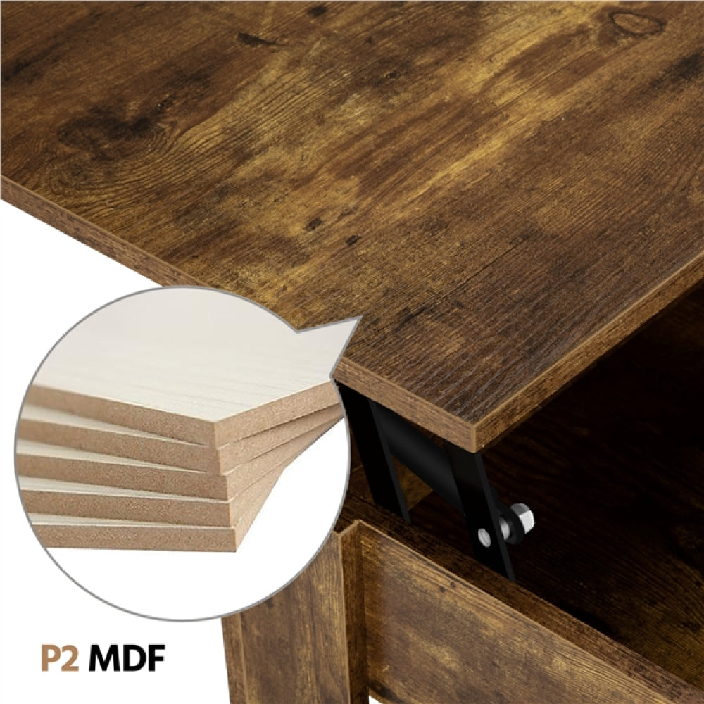 Rustic Lift Top Coffee Table