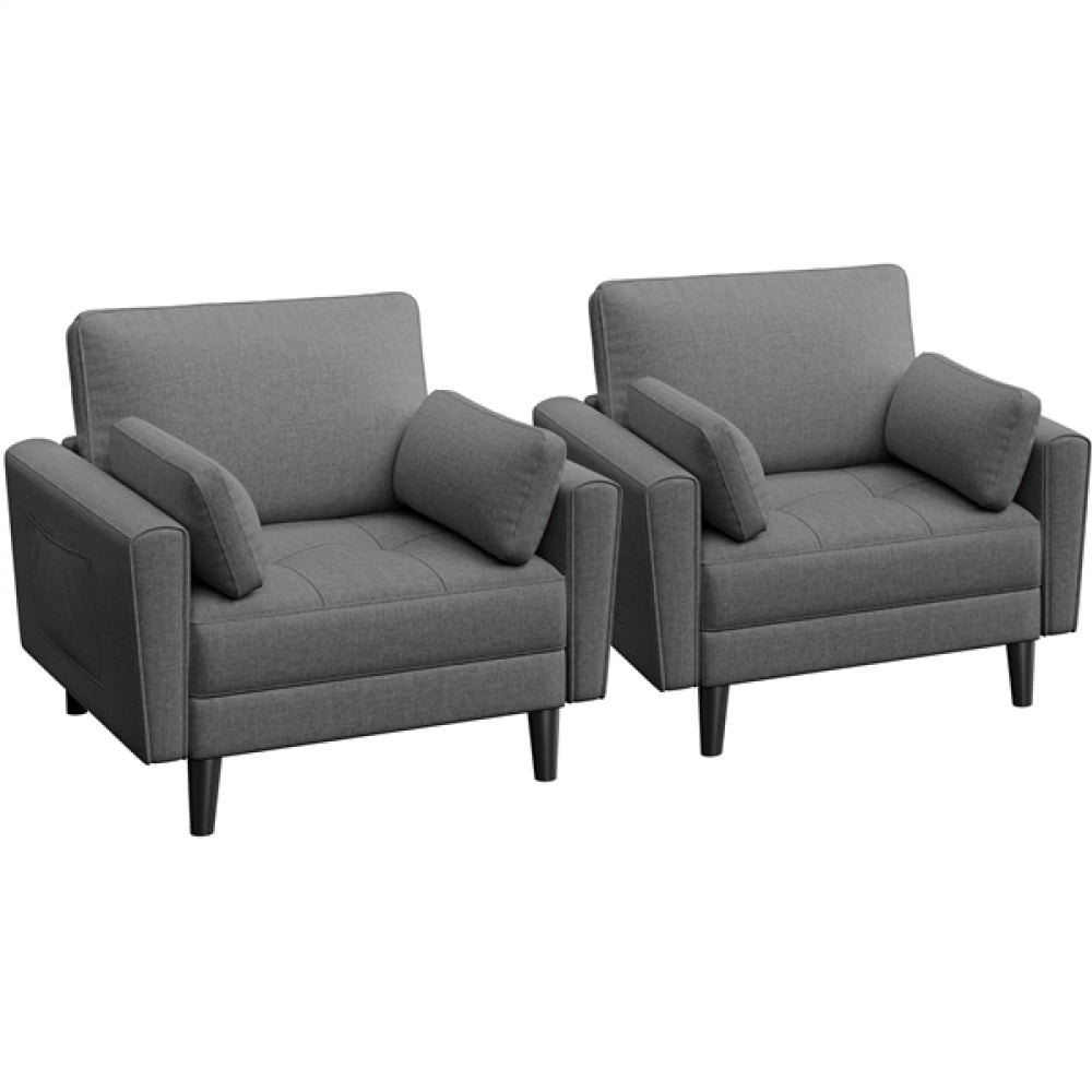 1x Sofa Couch 2x Oversized Armchairs
