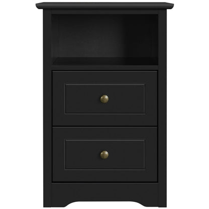 2 Drawer Bedside Table Sofa Side Table