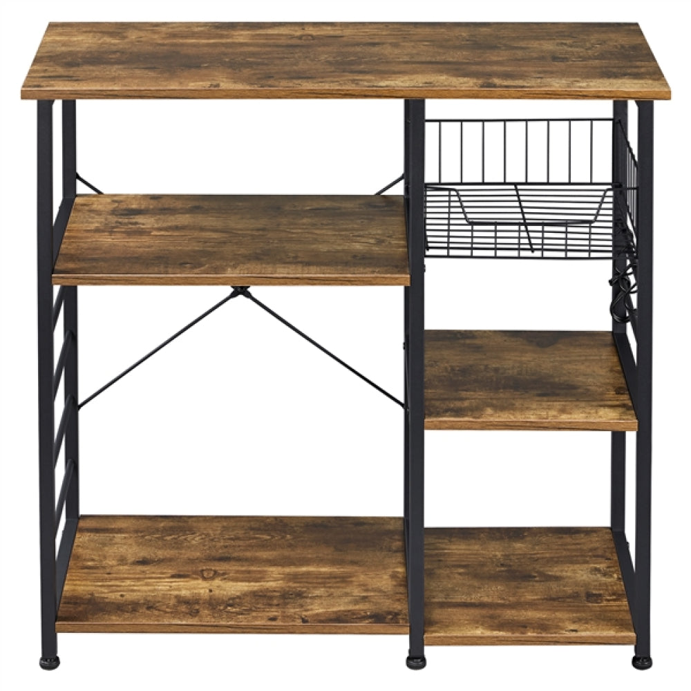 Vintage Kitchen Island Baker's Rack