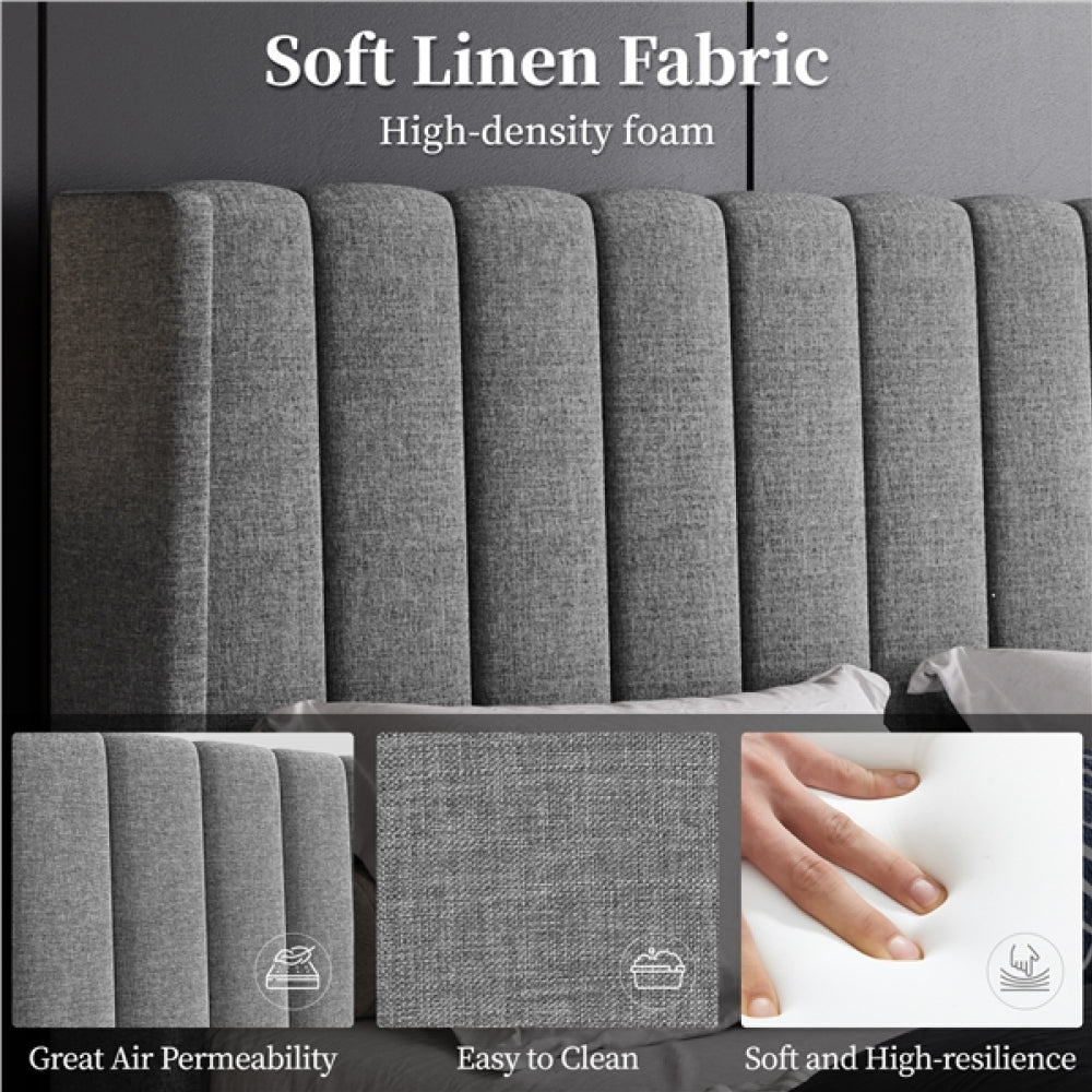 Queen Upholstered Bed Frame