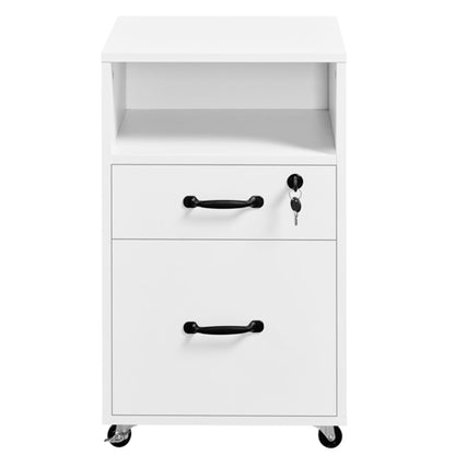 Brand New 2 Drawer Side Table End Table File Cabinet