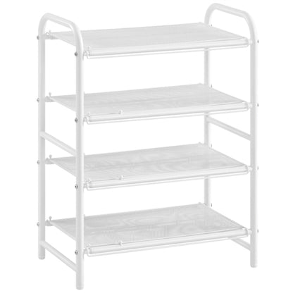 4 Tier Iron Shoe Rack Organiser