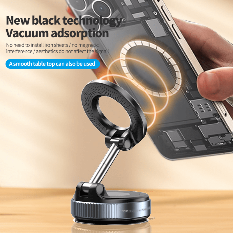 Mobie 360° Adjustable Vacuum Suction MagSafe Car Outdoor Stand K007