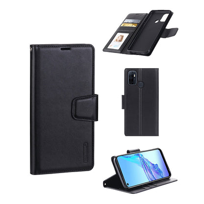 OPPO A53 2020 Hanman Mill Series Leather Wallet Flip Case
