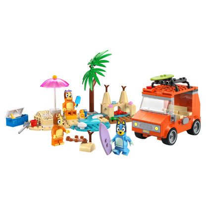 LEGO Bluey: Bluey's Beach & Family Car Trip (11202)