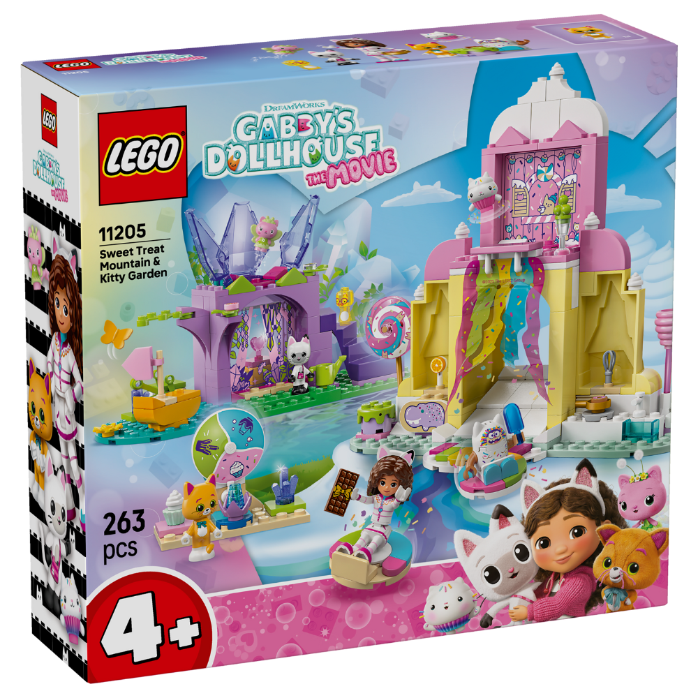 LEGO Gabbys Dollhouse: Sweet Treat Mountain & Kitty (11205)