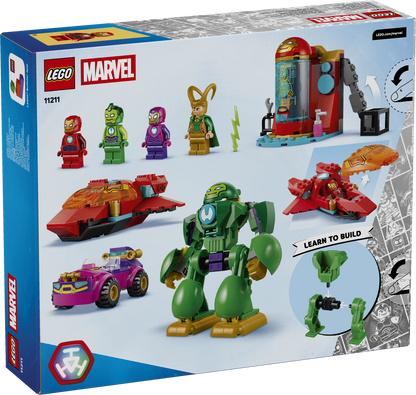 LEGO Marvel: Iron Man and His Awesome Friends Loki vs Team Iron Man (11211)