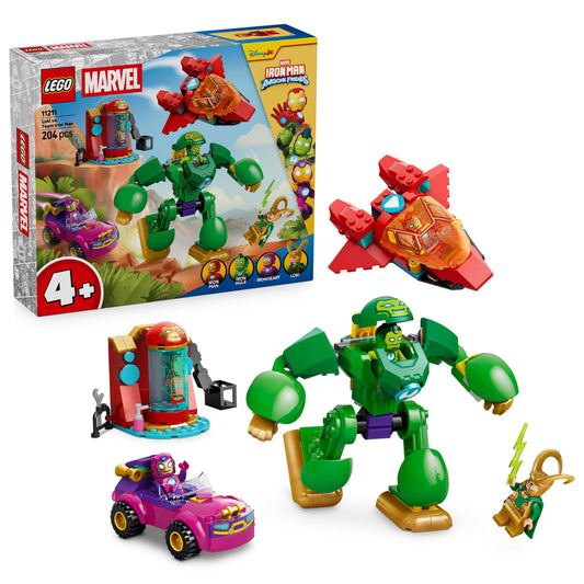 LEGO Marvel: Iron Man and His Awesome Friends Loki vs Team Iron Man (11211)
