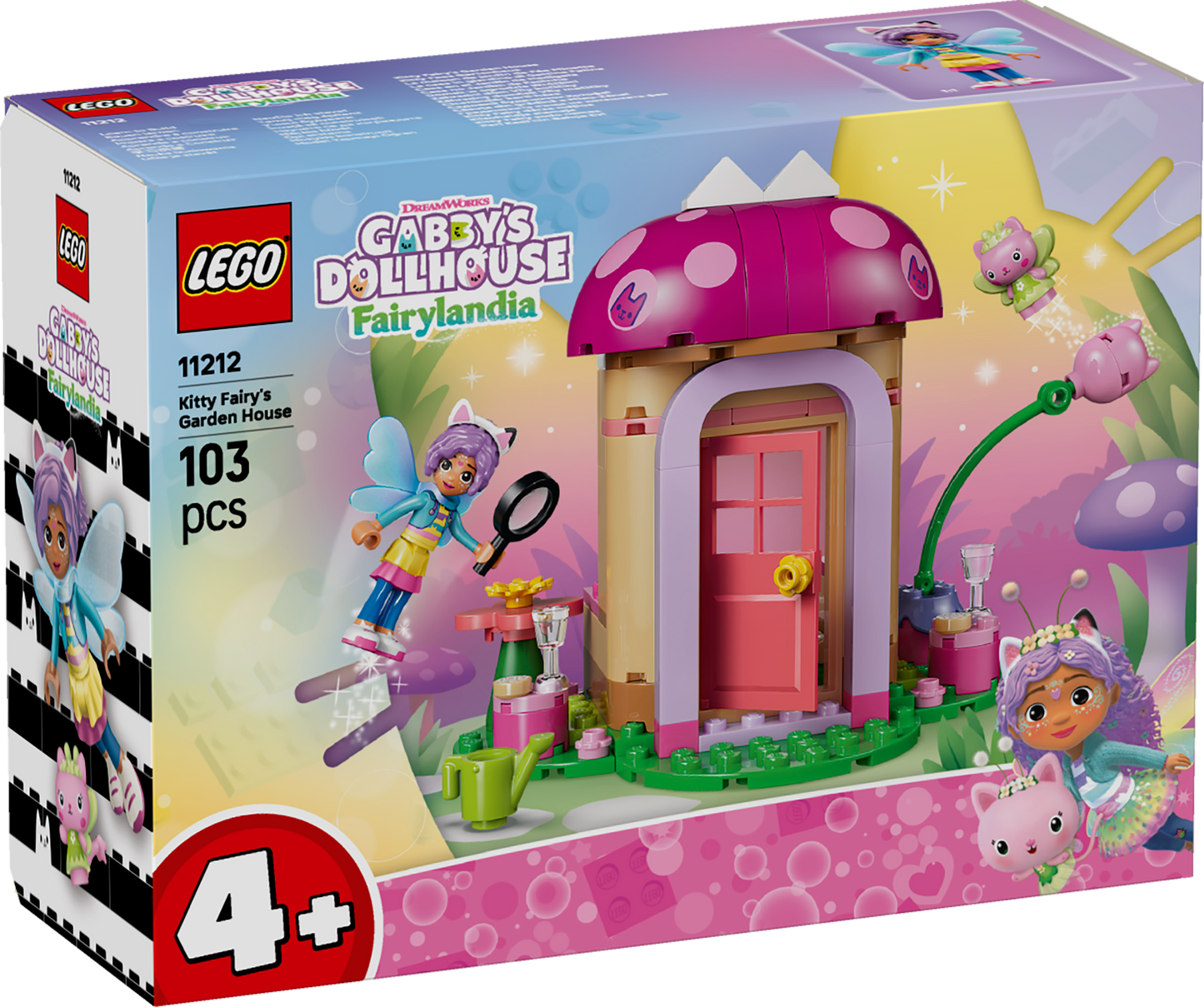 LEGO Gabbys Dollhouse: Kitty Fairys Garden House (11212)