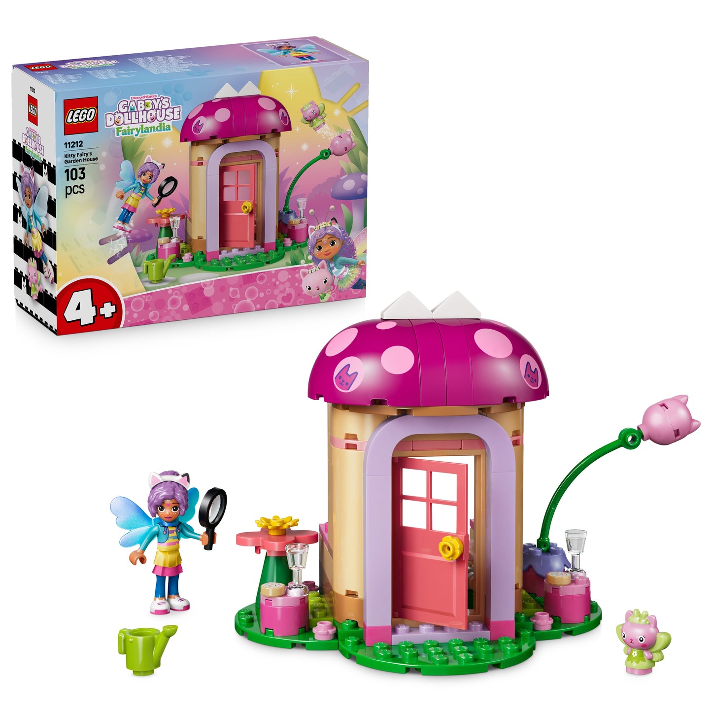 LEGO Gabbys Dollhouse: Kitty Fairys Garden House (11212)