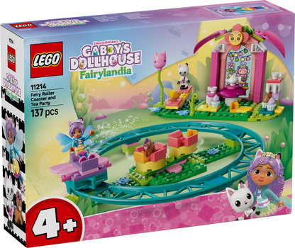 LEGO Gabbys: Dollhouse Fairy Roller Coaster and Tea Party (11214)