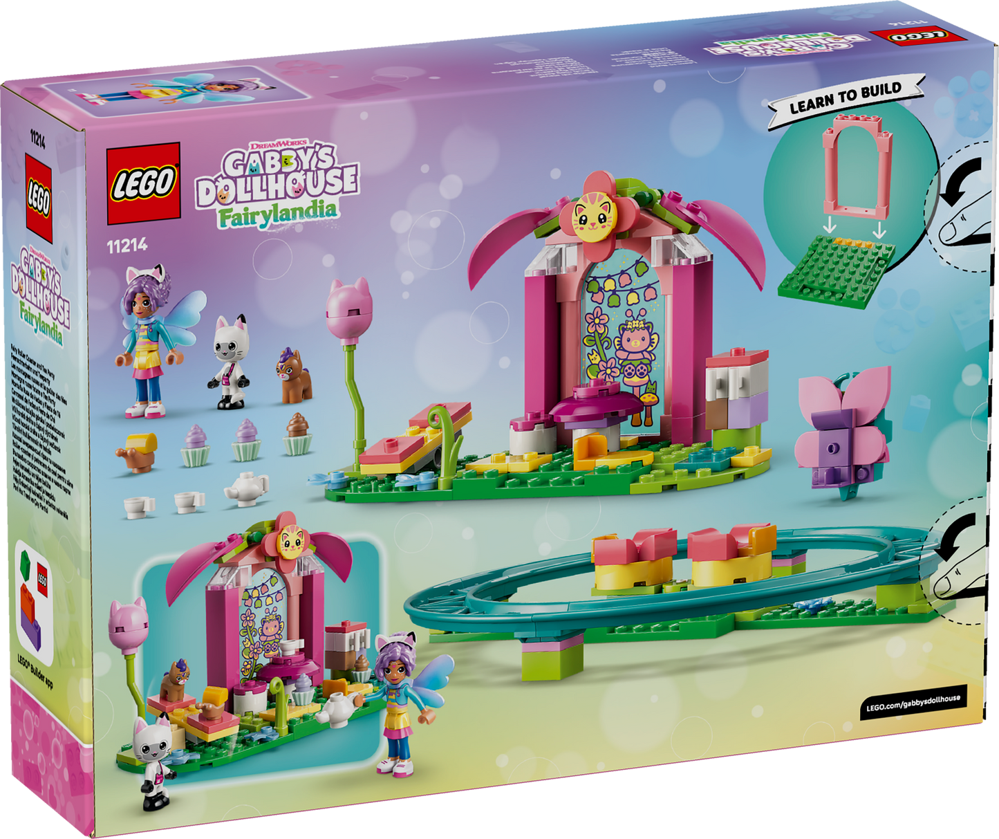 LEGO Gabbys: Dollhouse Fairy Roller Coaster and Tea Party (11214)