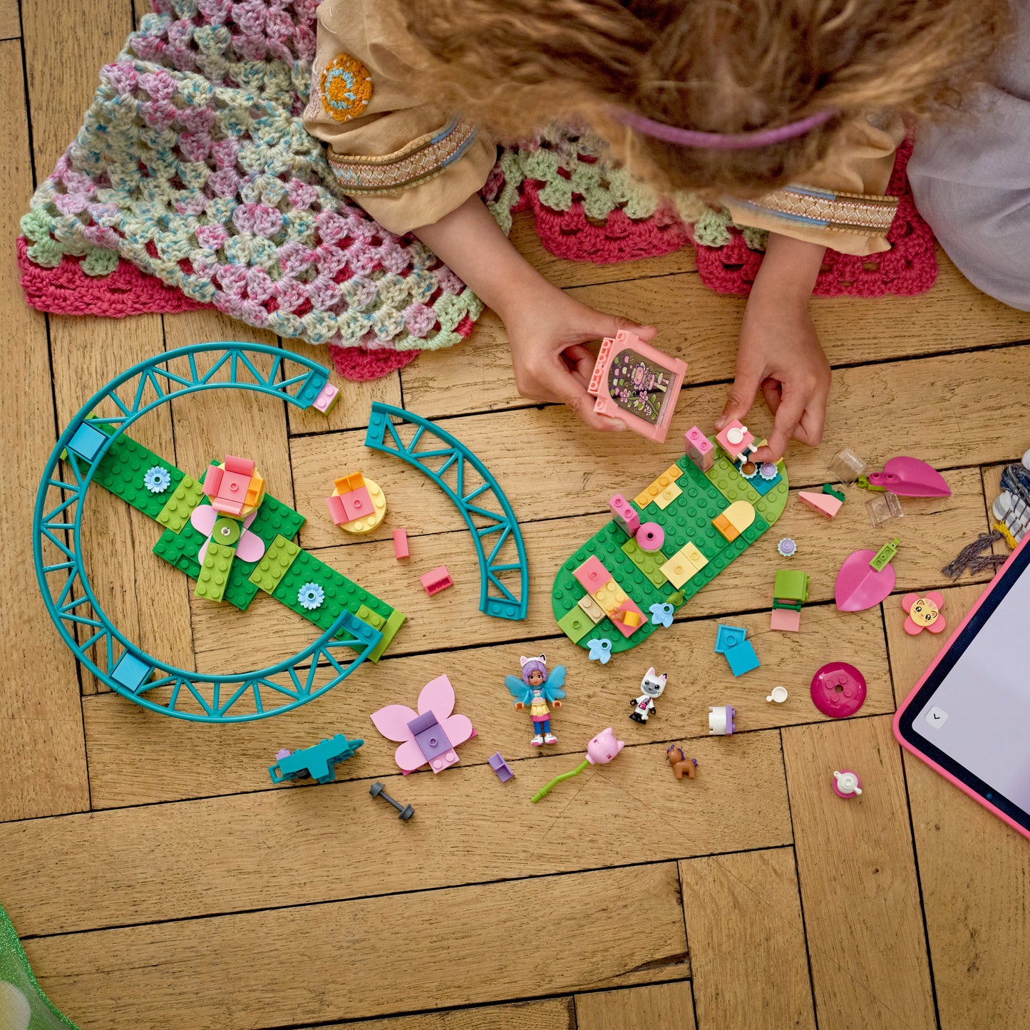 LEGO Gabbys: Dollhouse Fairy Roller Coaster and Tea Party (11214)