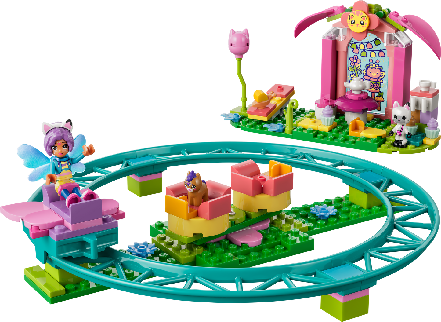 LEGO Gabbys: Dollhouse Fairy Roller Coaster and Tea Party (11214)