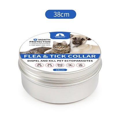 Flea and Tick Collar for Dogs, 8-month Flea and Tick Collar for Dog 63.5cm