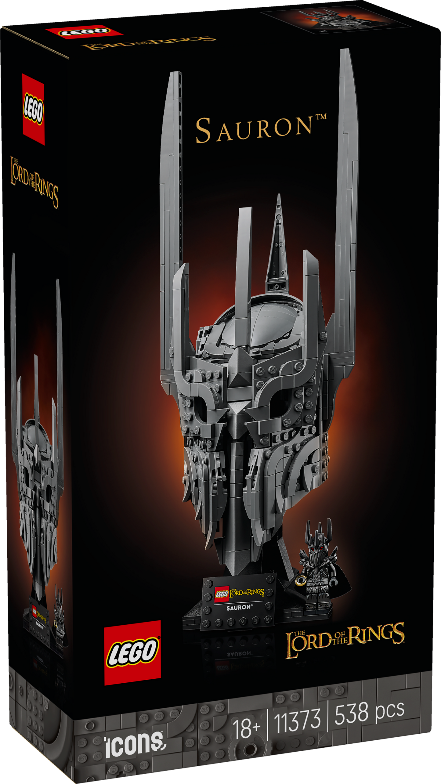 LEGO Icons: The Lord of the Rings Saurons Helmet (11373)