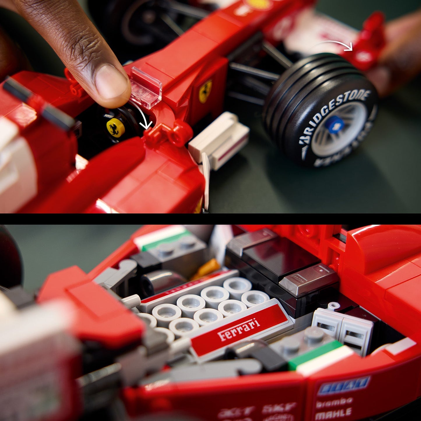 LEGO Icons: Ferrari F2004 and Michael Schumacher (11375)