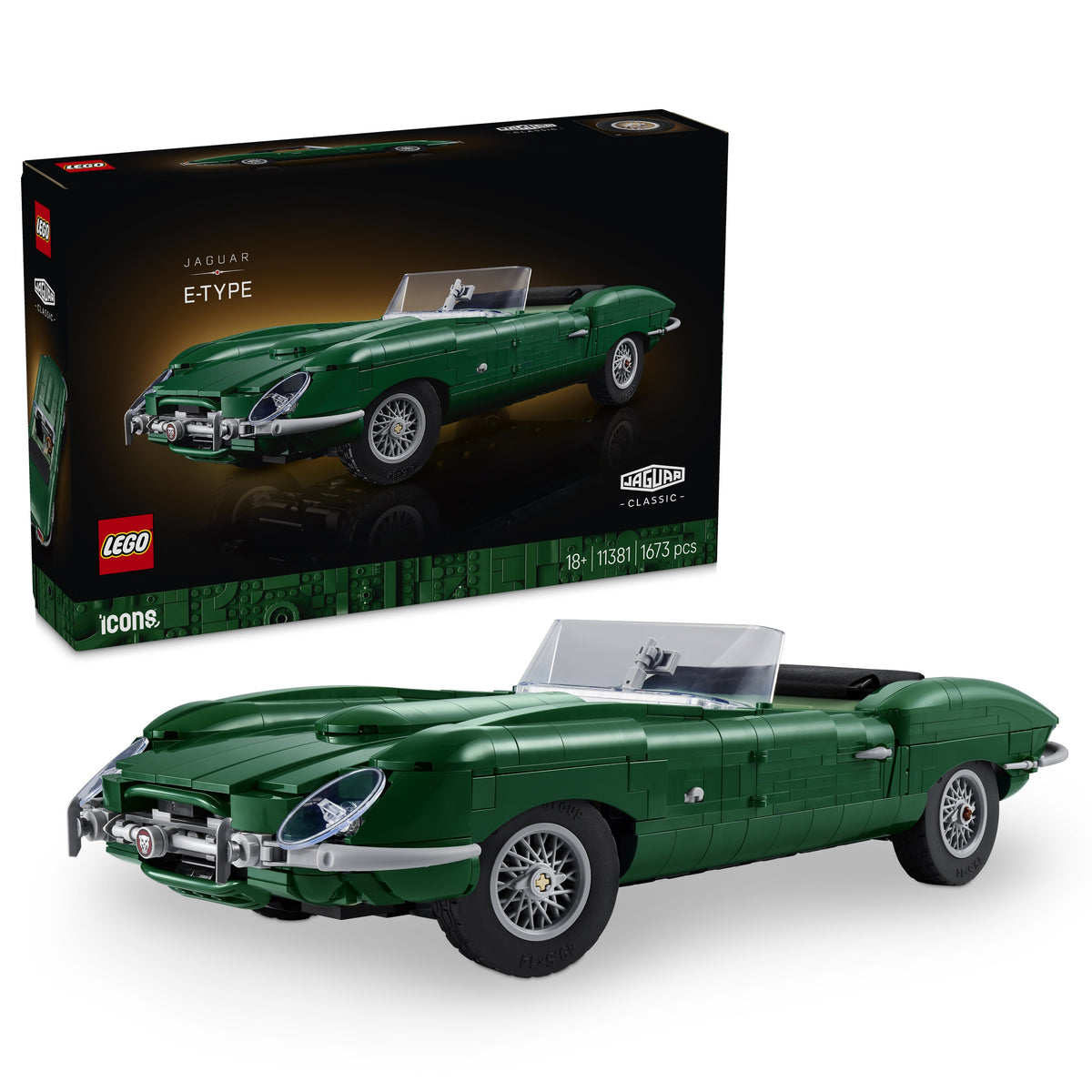 LEGO Icons: Jaguar E-Type (11381)