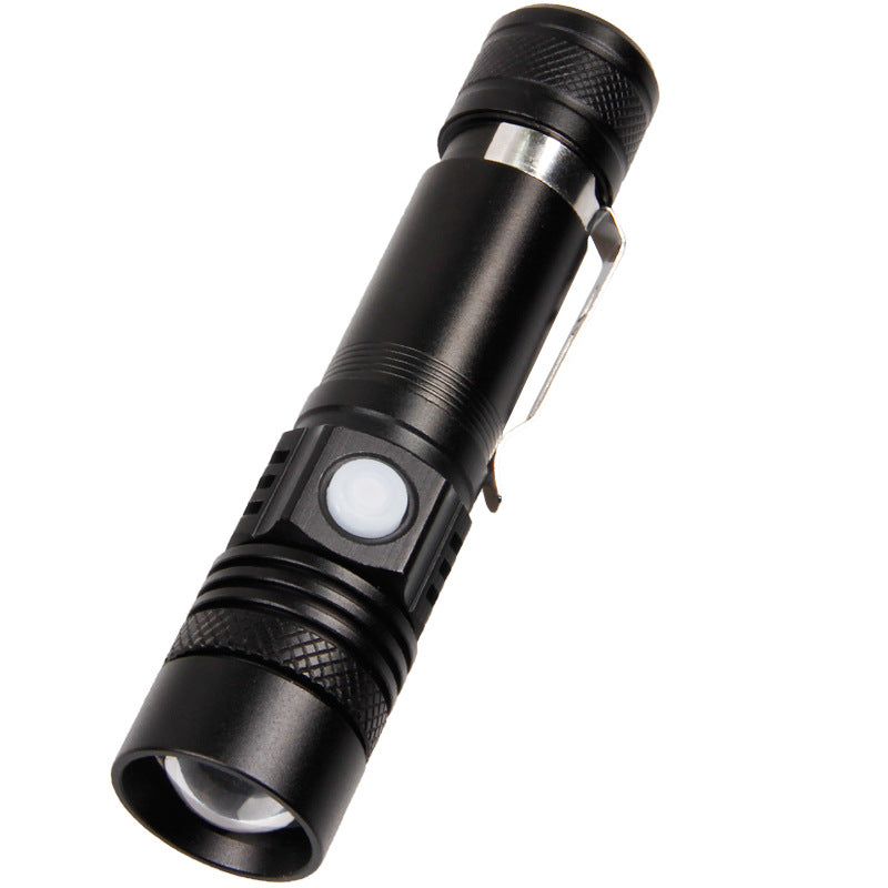 LED Torch Rechargeable High Lumens Flashlight with 18650 Battery