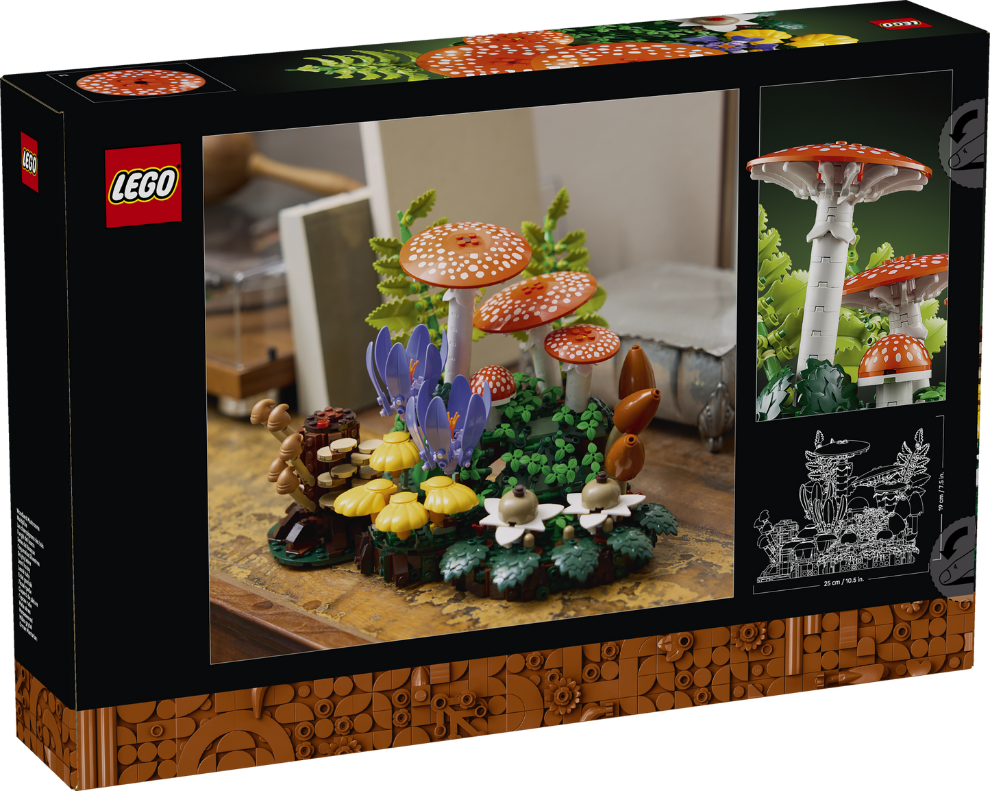 LEGO Botanicals: Woodland Mushrooms (11505)