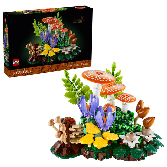 LEGO Botanicals: Woodland Mushrooms (11505)