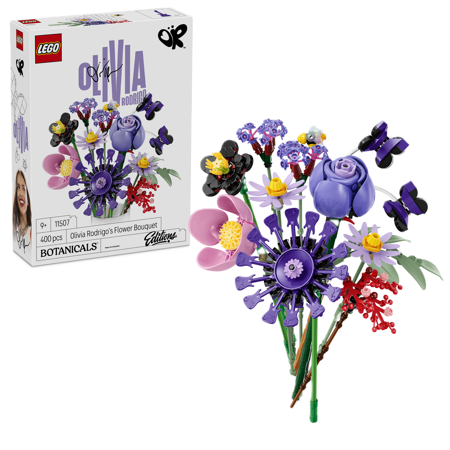 LEGO Botanicals and LEGO Editions: Olivia Rodrigos Flower Bouquet (11507)