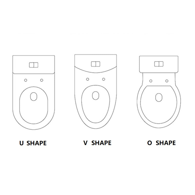 Duroplast Toilet Seat V SHAPE Soft Close