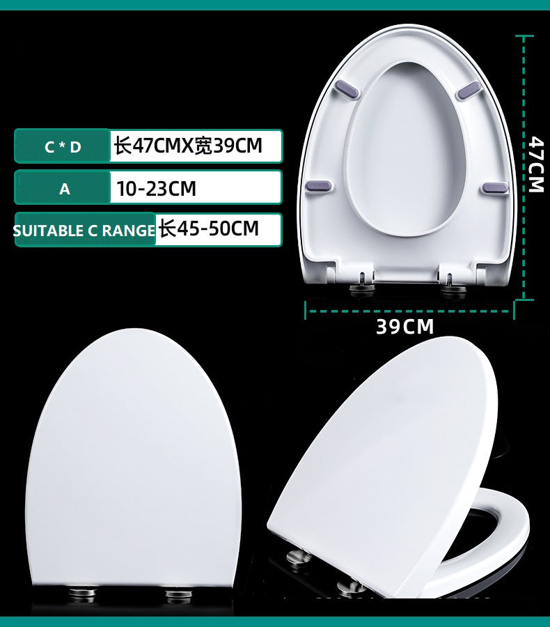 Duroplast Toilet Seat V SHAPE Soft Close