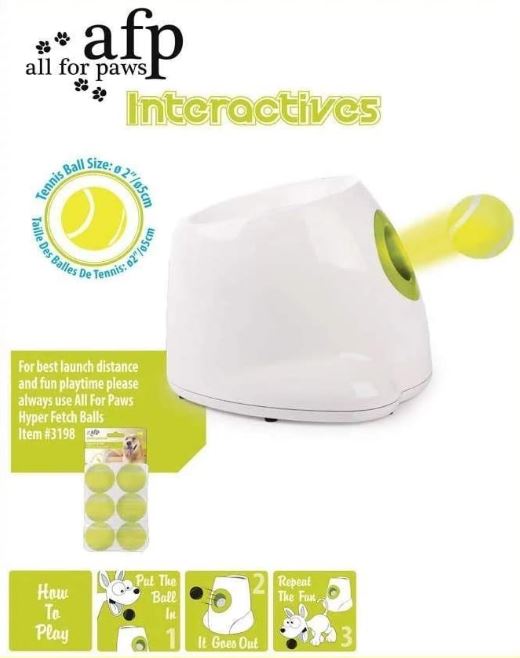 Creative Dog Pet Toys Tennis Launcher Ball Thrower