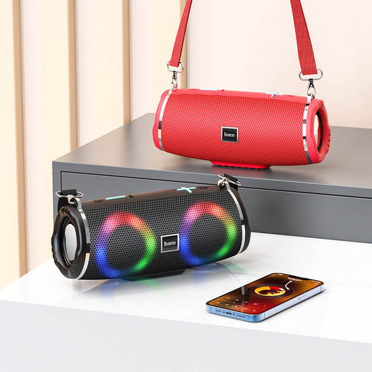 Hoco Portable Premium Bluetooth Speaker Built in LED Lights HC12