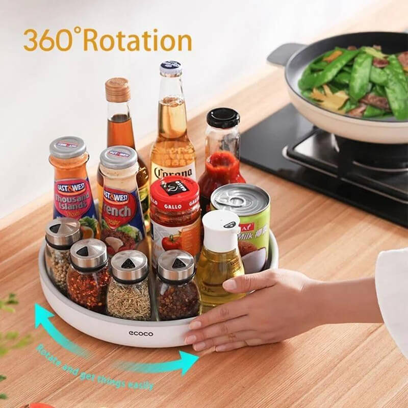 Mobie Multifunctional 360° Rotating Organizer Turntable 25cm E2021